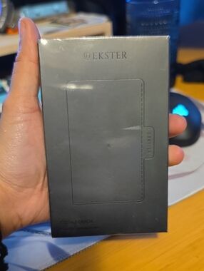 Ekster Coin Pouch Accessory in Matte Black